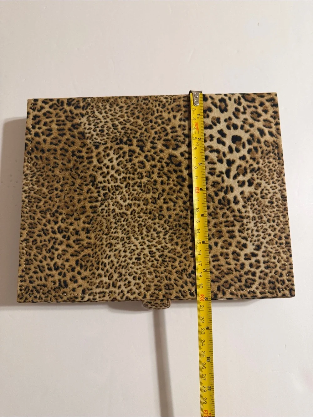 Reed & Barton Leopard Print Jewelry Organizer 10x8 NWOT